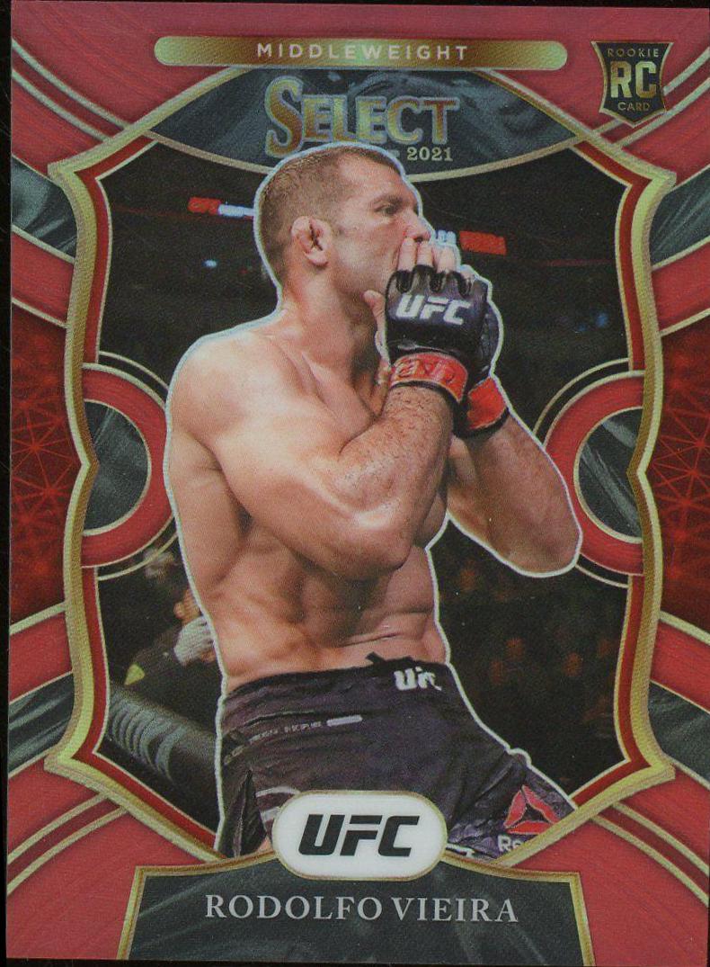 Rodolfo Vieira 2021 Panini Select UFC Concourse #89 Red