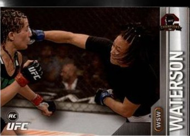 Michelle Waterson-Gomez 2015 Topps UFC Champions Base #16 Silver