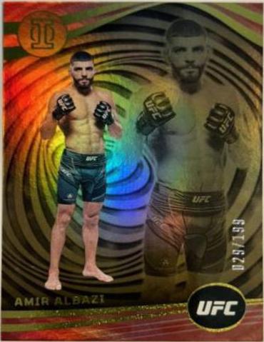 Amir Albazi 2023 Panini Chronicles UFC Base Illusions #267 Bronze