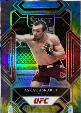 Askar Askarov 2022 Panini Select UFC Mezzanine #349 Black