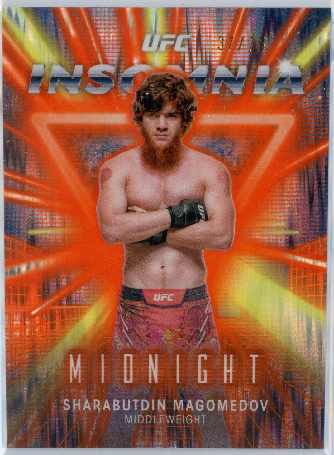 Shara Magomedov 2025 Topps Midnight UFC Insomnia #IN-3 Dusk