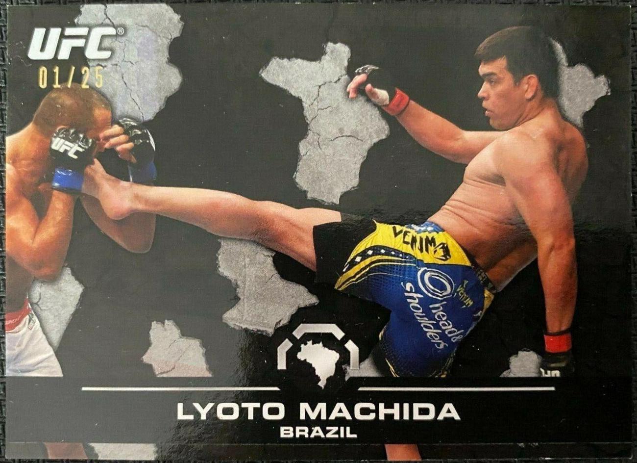 Lyoto Machida 2013 Topps UFC Bloodlines Base #5 Black