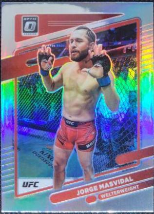 Jorge Masvidal 2022 Panini Donruss Optic UFC Base #79 Holo
