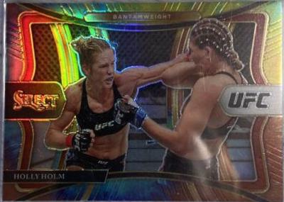 Holly Holm 2021 Panini Select UFC Premier Level #132 Tie Dye