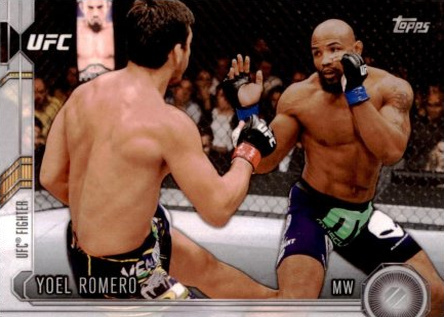 Yoel Romero 2015 Topps UFC Chronicles Base #193 Silver
