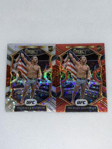 Michael Chandler 2021 Panini Select UFC Octagonside #222 Red Disco