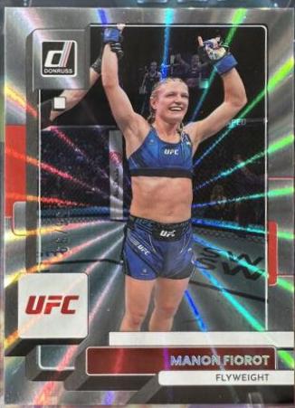 Manon Fiorot 2023 Panini Donruss UFC Base #45 Laser