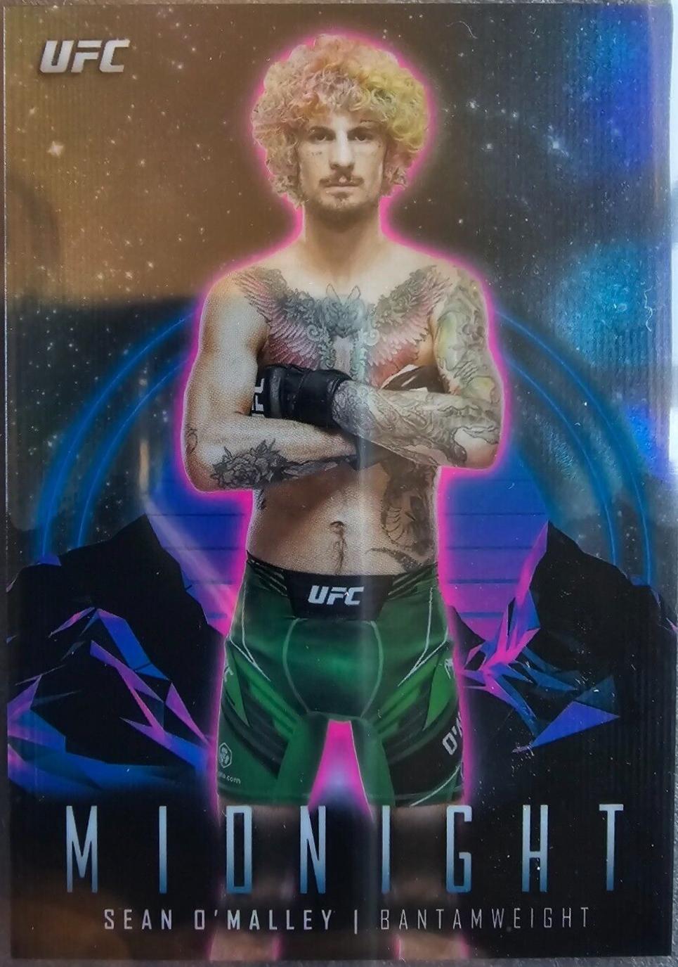 Sean O'Malley 2024 Topps Midnight UFC Base #31 Midnight