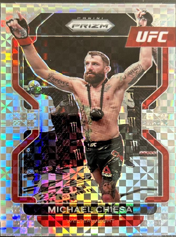 Michael Chiesa 2022 Panini Prizm UFC Base #110 Lucky Envelopes