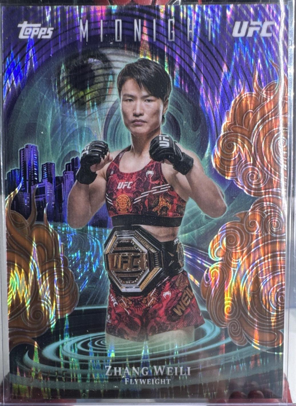 Zhang Weili 2026 Topps Midnight UFC Insomnia #IN-24 Dusk