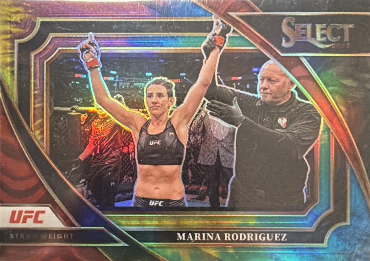 Marina Rodriguez 2023 Panini Select UFC Mezzanine #396 Green