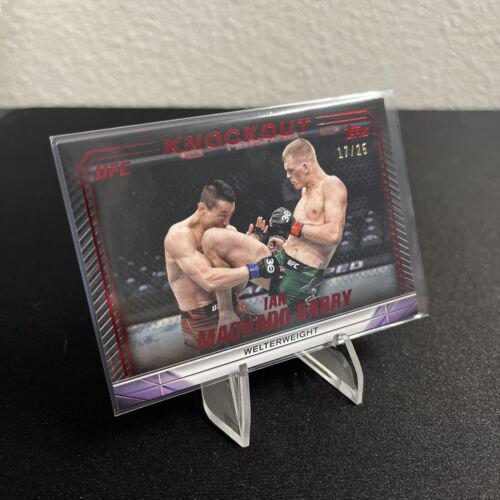 Ian Machado Garry 2024 Topps Knockout UFC Base #38 Red
