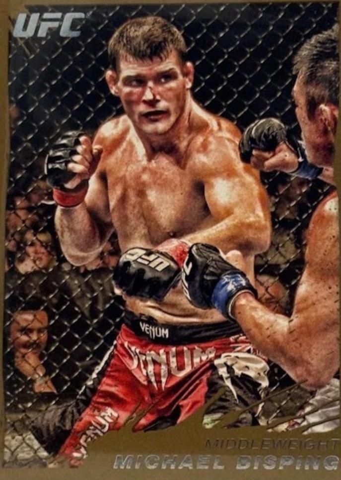 Michael Bisping 2011 Topps UFC Moment of Truth Base #131 Gold