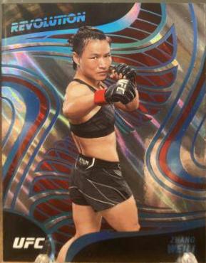 Zhang Weili 2023 Panini Chronicles UFC Revolution #21 Lava