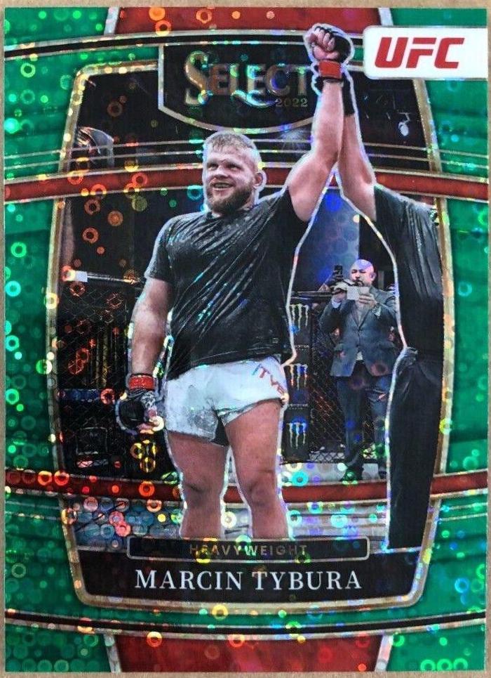 Marcin Tybura 2022 Panini Select UFC Concourse #89 Green