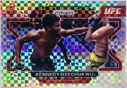 Kennedy Nzechukwu 2022 Panini Prizm UFC Base #74 Lucky Envelopes