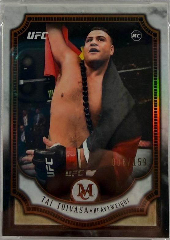 Tai Tuivasa 2018 Topps UFC Museum Collection Base #41 Copper