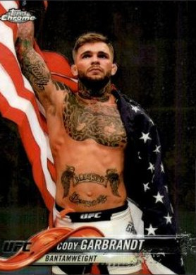 Cody Garbrandt 2018 Topps Chrome UFC Base #82 Superfractor