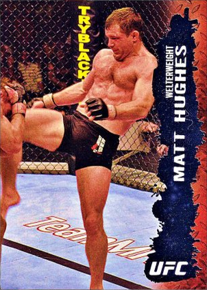 Matt Hughes 2009 Topps UFC Round 2 Base #27 Ruby