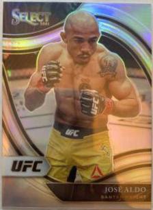 José Aldo 2021 Panini Select UFC Octagonside #235 Silver
