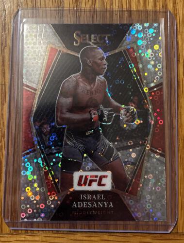 Israel Adesanya 2022 Panini Select UFC Premier Level #121 Silver