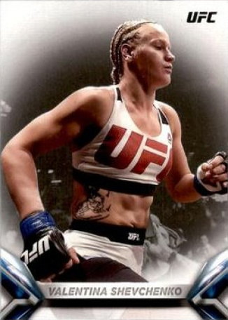 Valentina Shevchenko 2018 Topps UFC Knockout Base #71 Red