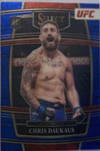 Chris Daukaus 2022 Panini Select UFC Concourse #79 Blue Prizm