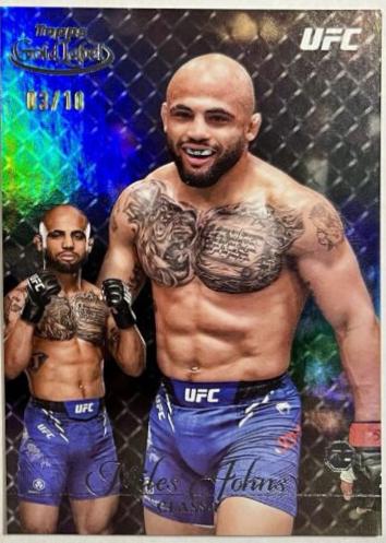 Miles Johns 2024 Topps Gold Label UFC Base Class I #13 Black