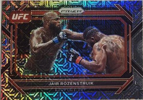 Jairzinho Rozenstruik 2023 Panini Prizm UFC Base #4 Mojo
