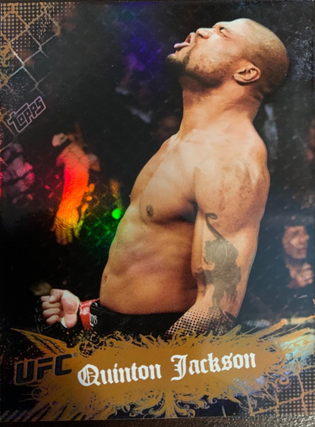 Quinton Jackson 2010 Topps UFC Main Event Base #37 Bronze