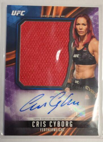 Cris Justino 2019 Topps UFC Knockout Knockout Autographs #KA-CJ Purple
