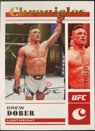 Drew Dober 2023 Panini Chronicles UFC Base Chronicles #7 Bronze