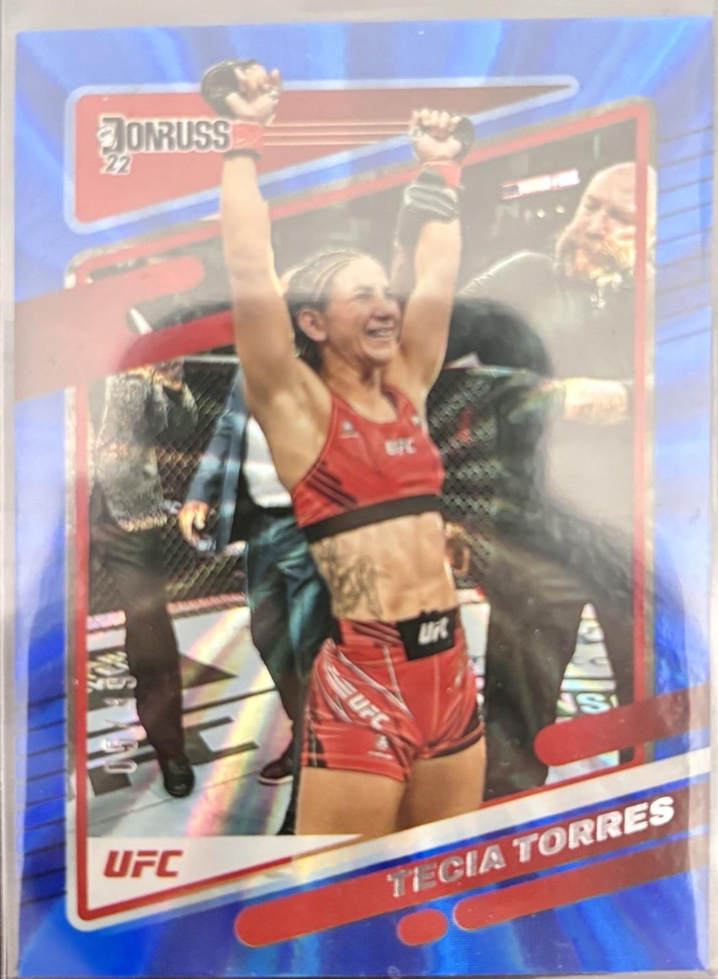 Tecia Pennington 2022 Panini Donruss UFC Base #108 Blue