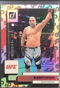 Blagoy Ivanov 2023 Panini Donruss UFC Base #48 30th Anniversary