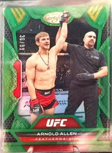 Arnold Allen 2023 Panini Chronicles UFC Base Certified #227 Green