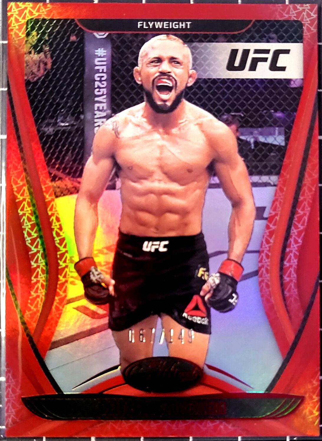 Deiveson Figueiredo 2021 Panini Chronicles UFC Base Certified #123 Red