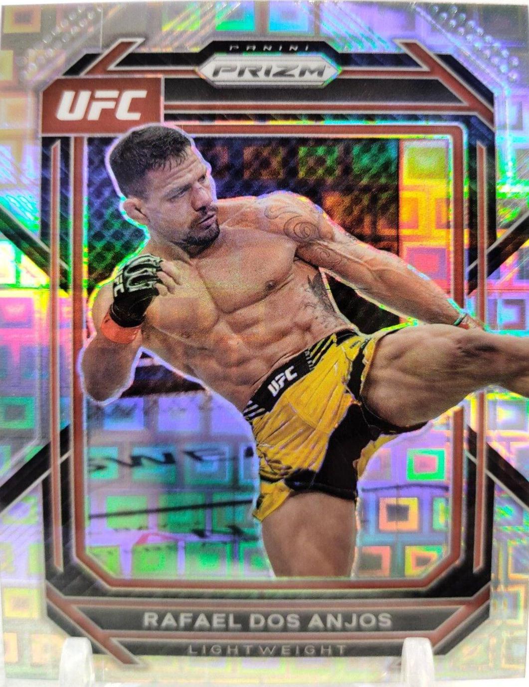 Rafael Dos Anjos 2023 Panini Prizm UFC Base #194 Silver