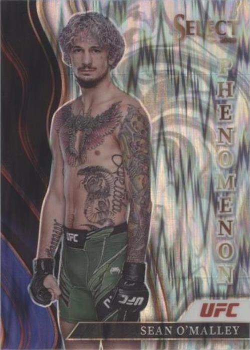 Sean O'Malley 2022 Panini Select UFC Phenomenon #30 Flash