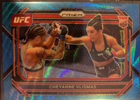 Cheyanne Vlismas 2023 Panini Prizm UFC Base #98 Blue Wave