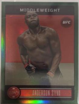 Anderson Silva 2023 Panini Chronicles UFC Base Legacy Premium Edition #326 Silver