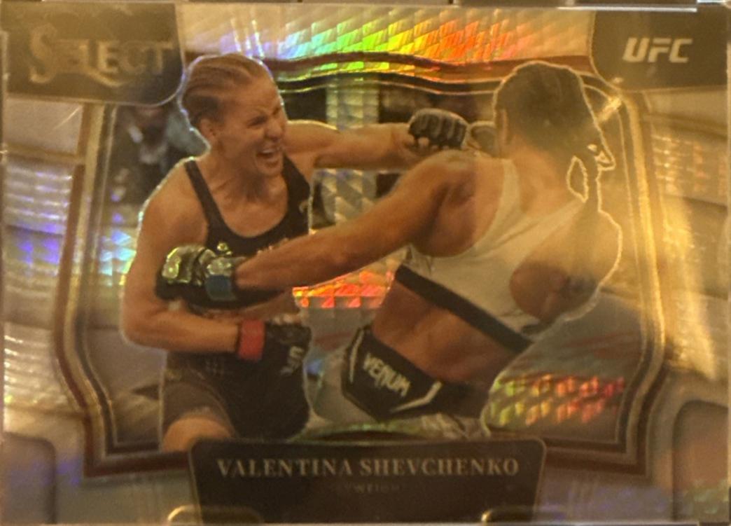 Valentina Shevchenko 2023 Panini Select UFC Octagonside #229 Lucky Envelopes