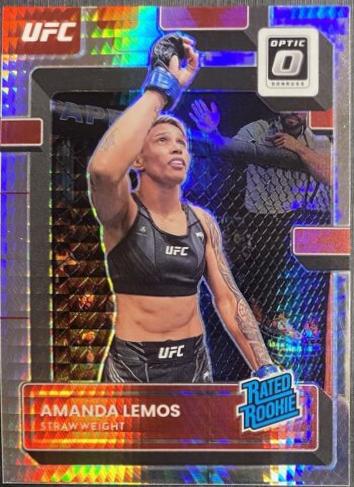 Amanda Lemos 2023 Panini Donruss Optic UFC Base #128 Lucky Envelopes