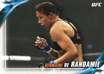 Germaine de Randamie 2019 Topps UFC Knockout Base #8 Red