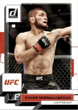 Khabib Nurmagomedov 2023 Panini Donruss UFC Base #53 Press Proof Silver