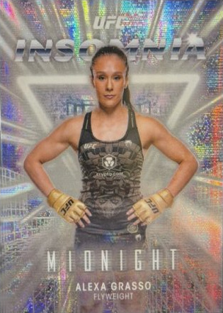 Alexa Grasso 2025 Topps Midnight UFC Insomnia #IN-18 Daybreak