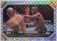 Ode Osbourne 2024 Topps Chrome UFC Base #133 X-Fractor