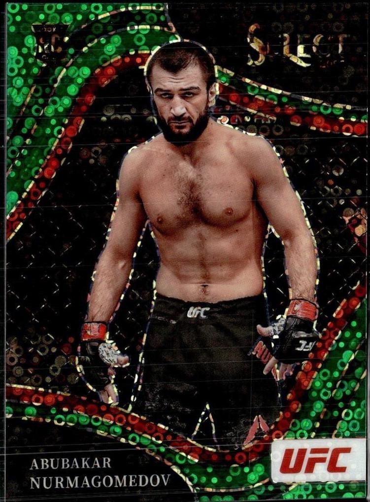 Abubakar Nurmagomedov 2022 Panini Select UFC Mezzanine #400 Green