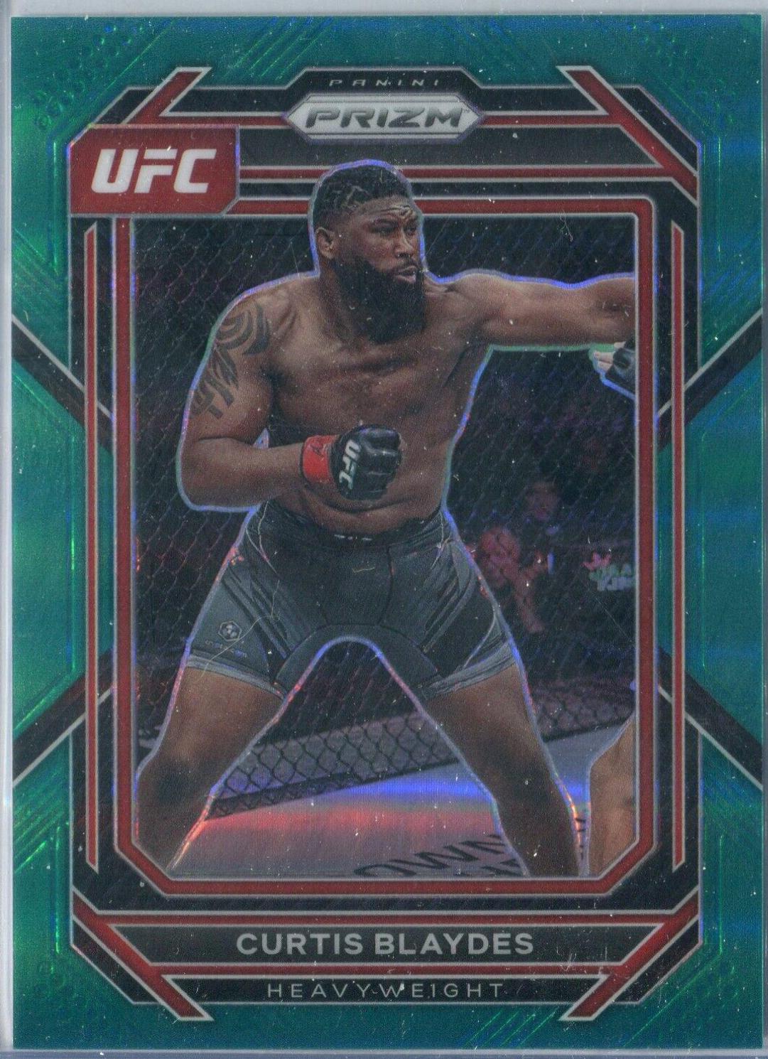 Curtis Blaydes 2023 Panini Prizm UFC Base #135 Teal
