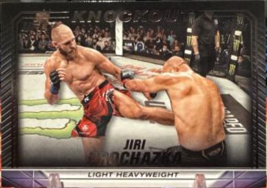 Jiri Prochazka 2024 Topps Knockout UFC Base #42 Black