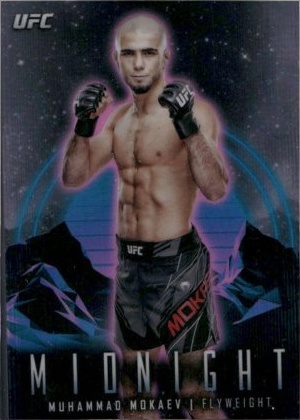 Muhammad Mokaev 2024 Topps Midnight UFC Base #70 Topps Industry Conference Promo